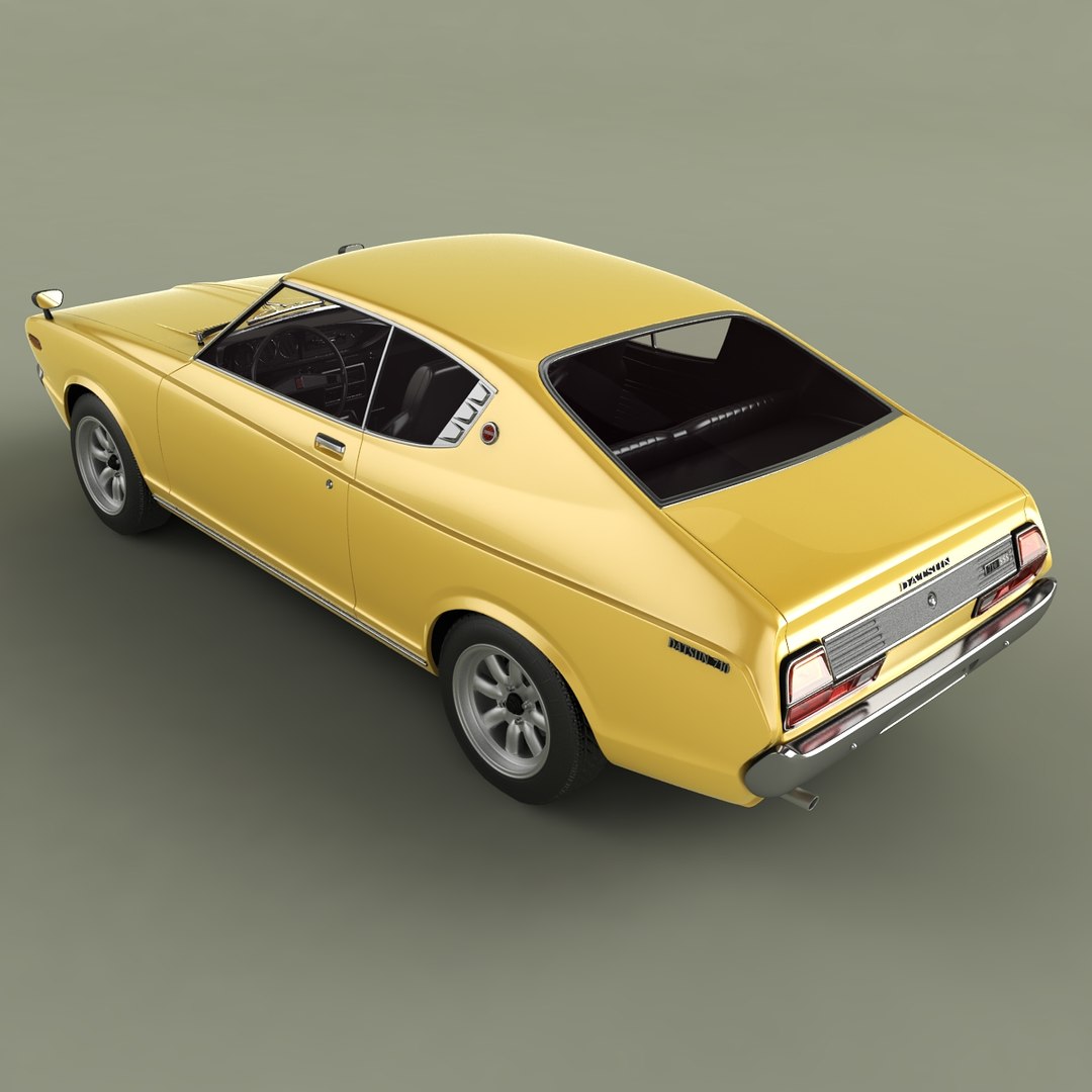 Datsun VIolet 710 Coupe 3D - TurboSquid 2201992