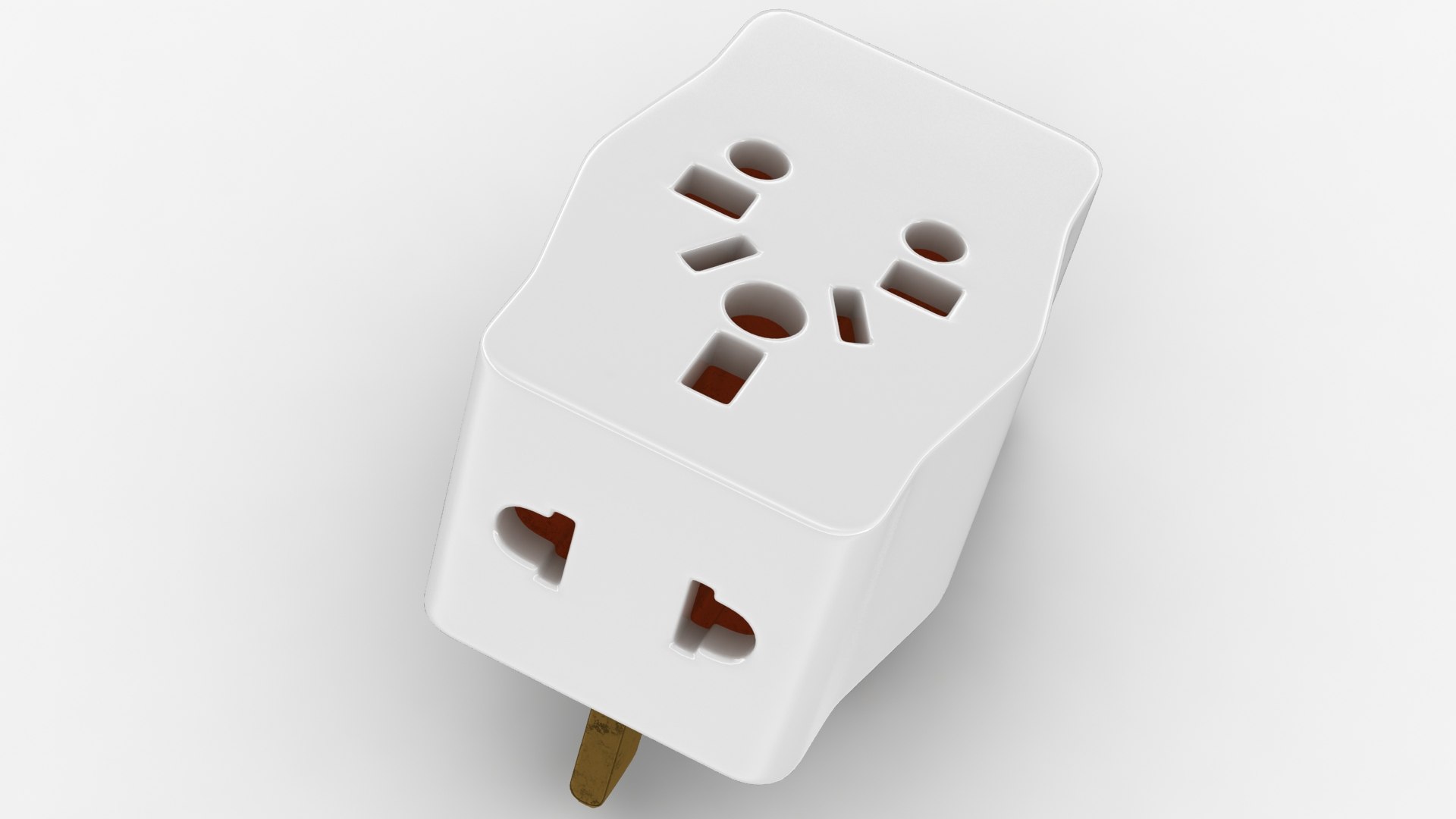 Multi Plug 3D Model - TurboSquid 1570210
