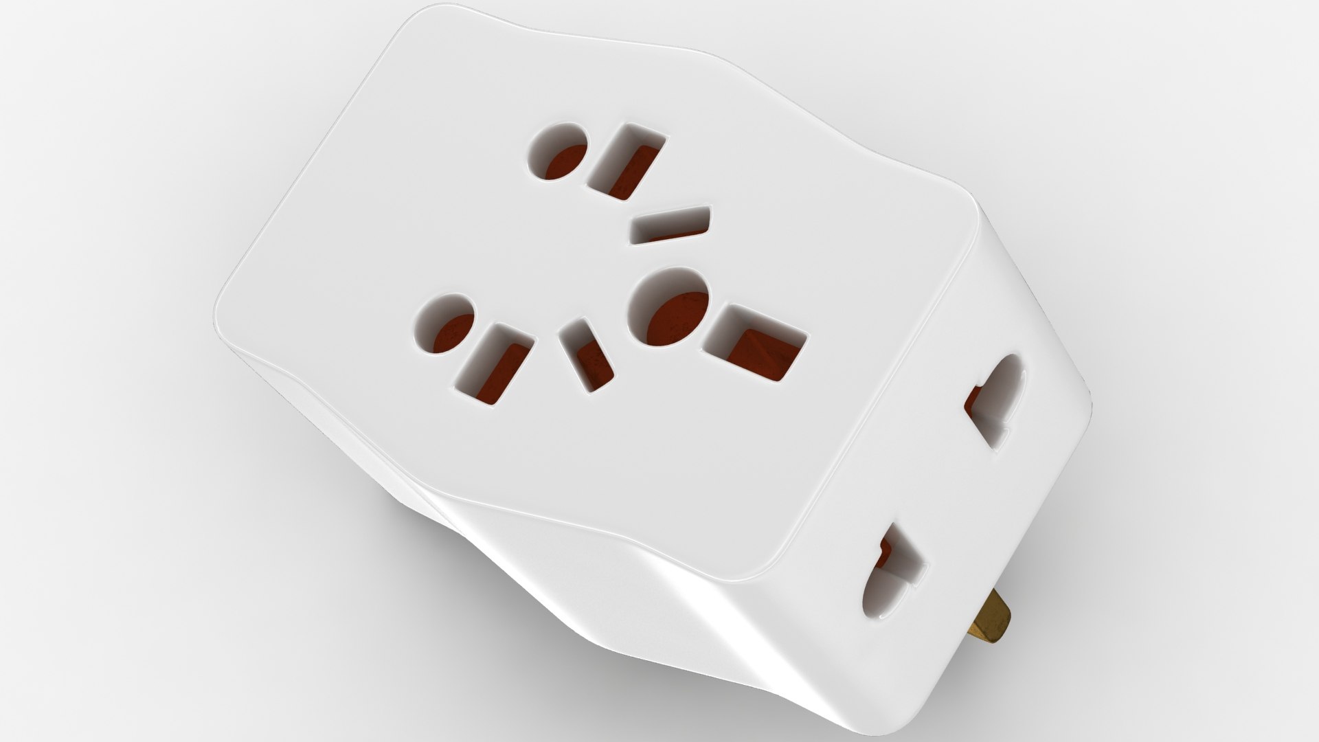 Multi Plug 3D Model - TurboSquid 1570210