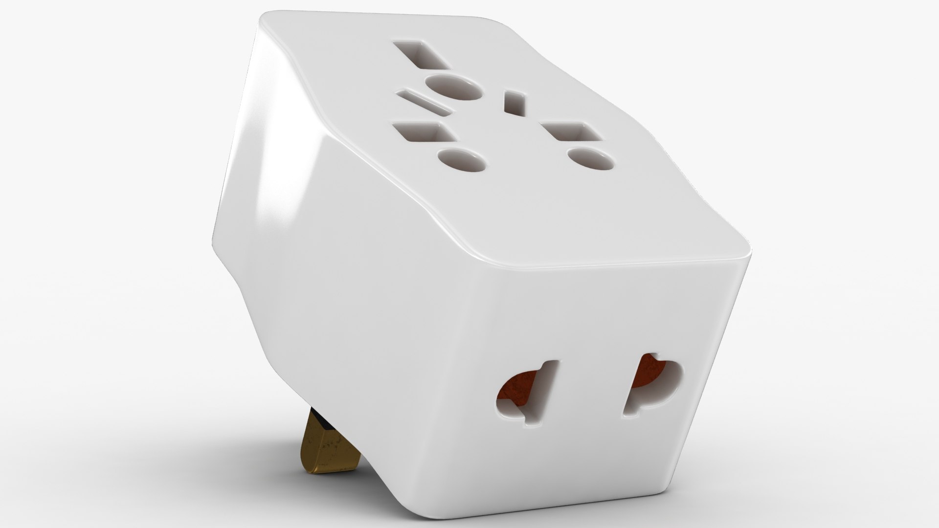 Multi Plug 3D Model - TurboSquid 1570210