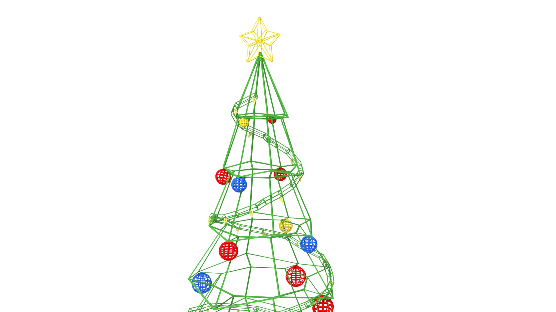 3D Christmas Tree Model - TurboSquid 1461577