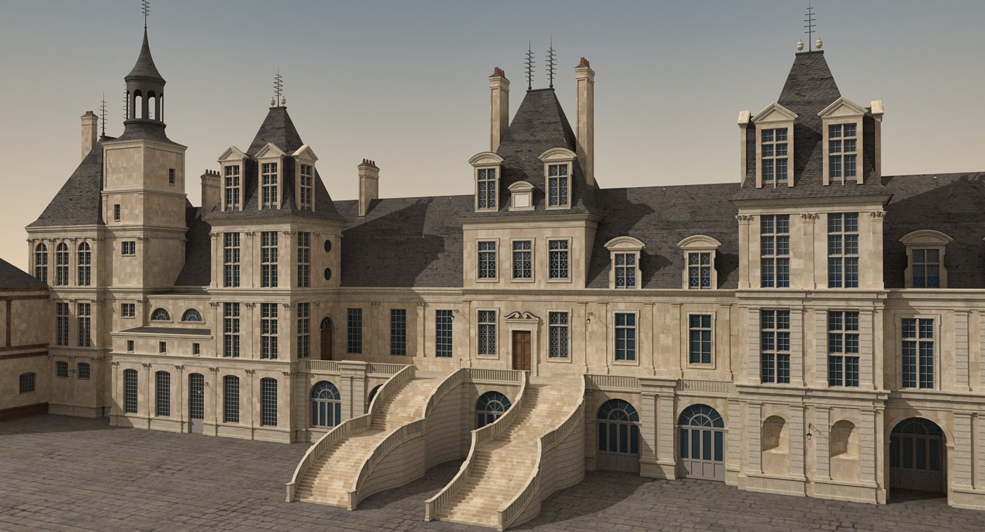 Chateau de Fontainebleau Minecraft Map