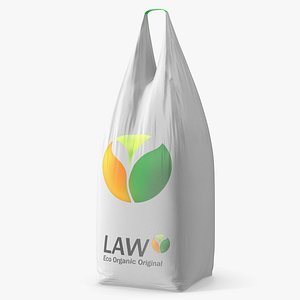 3D model Overhead Suspended LAW White Bulk Sack for Agriculture 600 kg