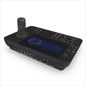Streaming Camera KeyBoard Controller PBR 3D model