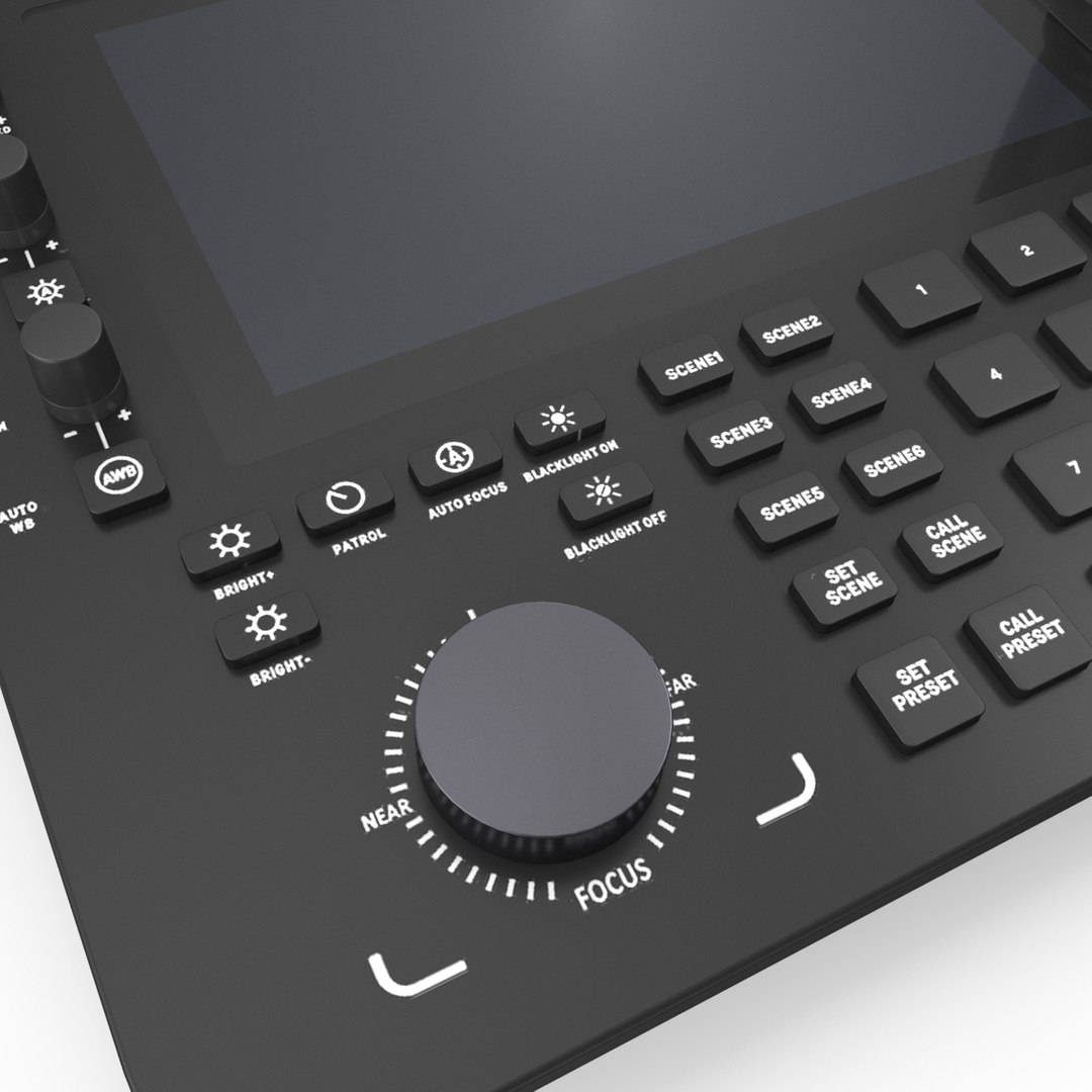Streaming Camera KeyBoard Controller PBR 3D Model - TurboSquid 2223887