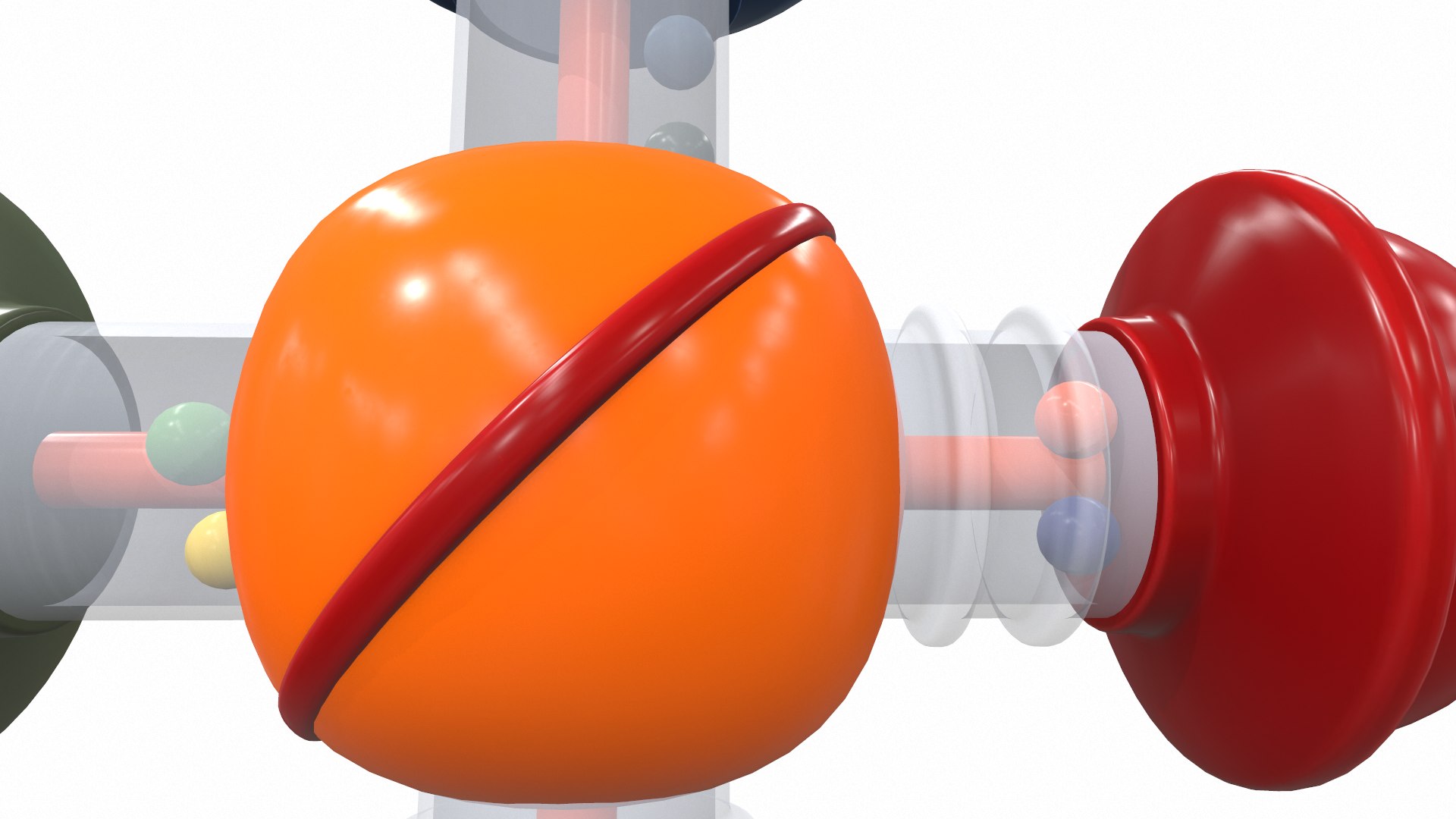 Plastic Baby Toy Rattle 4 3D Model - TurboSquid 2109180