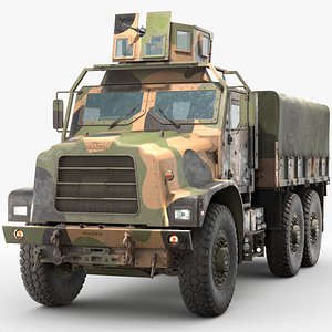 Cargo Truck Oshkosh MTVR MK23 PBR
