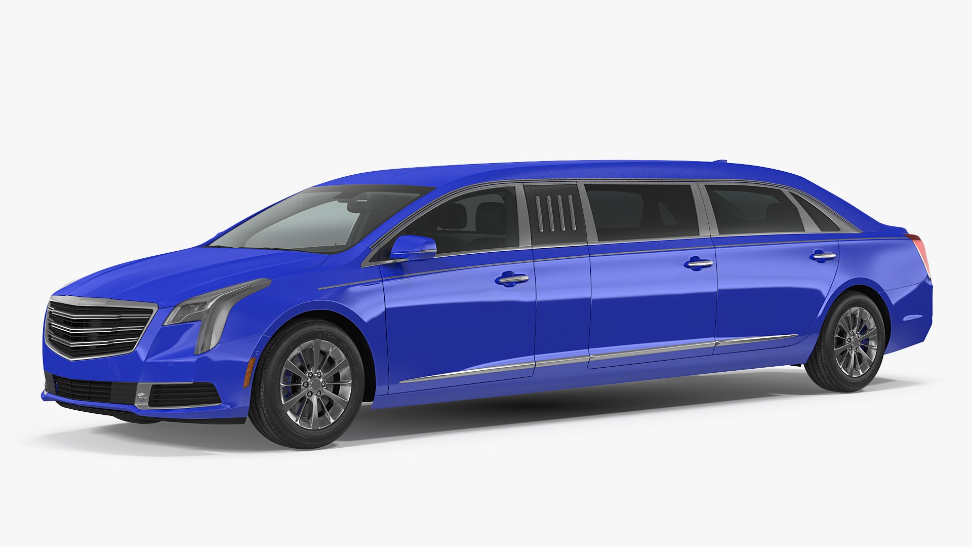 Stretch Limousine 3D model preview