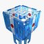 Laguna Murano Glass Chandelier by Renato Toso for F Lli Toso 1968
