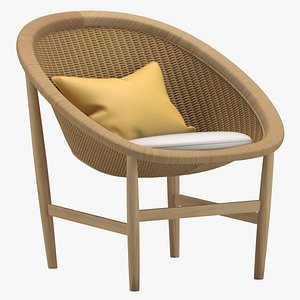 nanna ditzel chair 3D