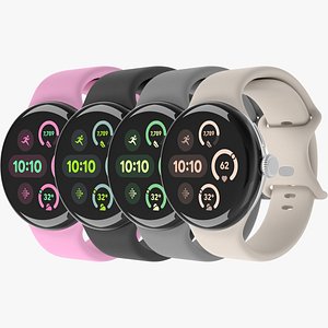 Google Pixel Watch 3 3D model