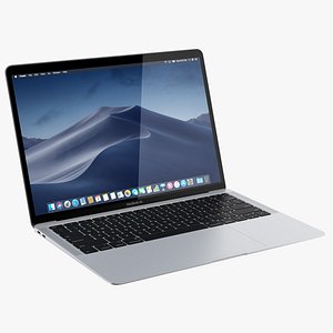 3D apple macbook air 13-inch model