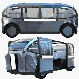 Self-Driving Taxi Shuttle 2