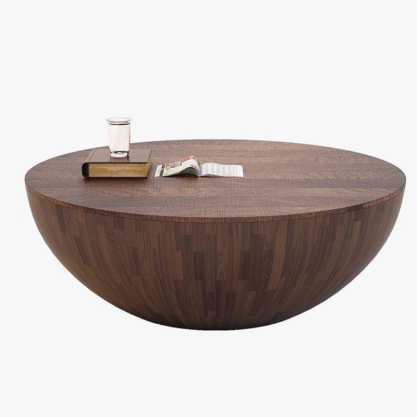 semisfera coffee table 3d max