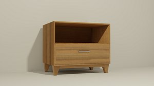 Henry Nightstand Bedside Table 3D model