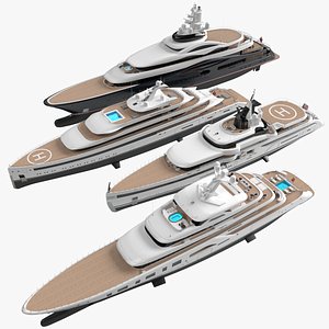 Feadship Superyacht Collection 2022 model