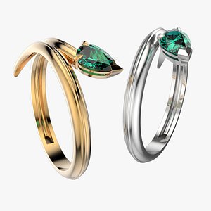 High jewelry Snake ring 2025 R43 16-20 sizes  print