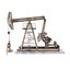 Oil Pumpjack Animated Weathered 3