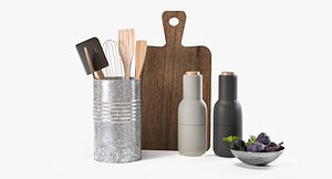 3d kitchen set model