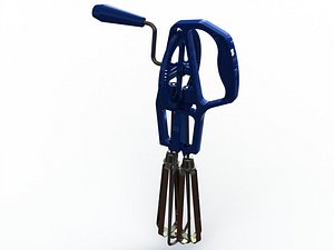 3D Hand Whisk Egg Beater Mixer