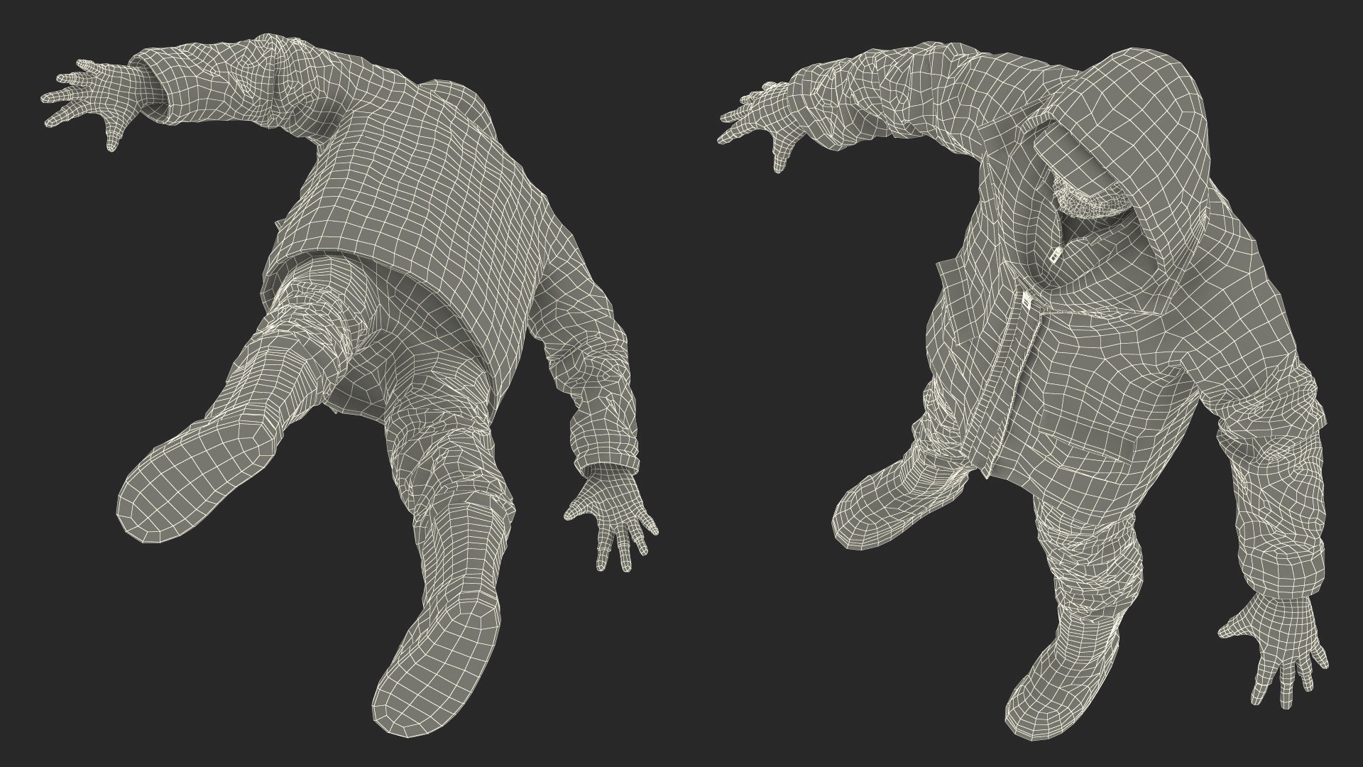 3D Homeless Old Man A-Pose - TurboSquid 2283343