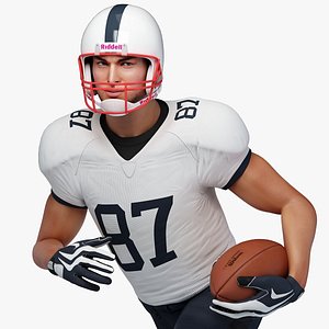 Football Helmet Riddell SpeedFlex Squeezed 3D Model $179 - .obj