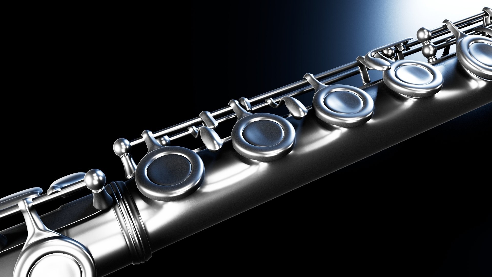 Flute 3D Model - TurboSquid 2252571