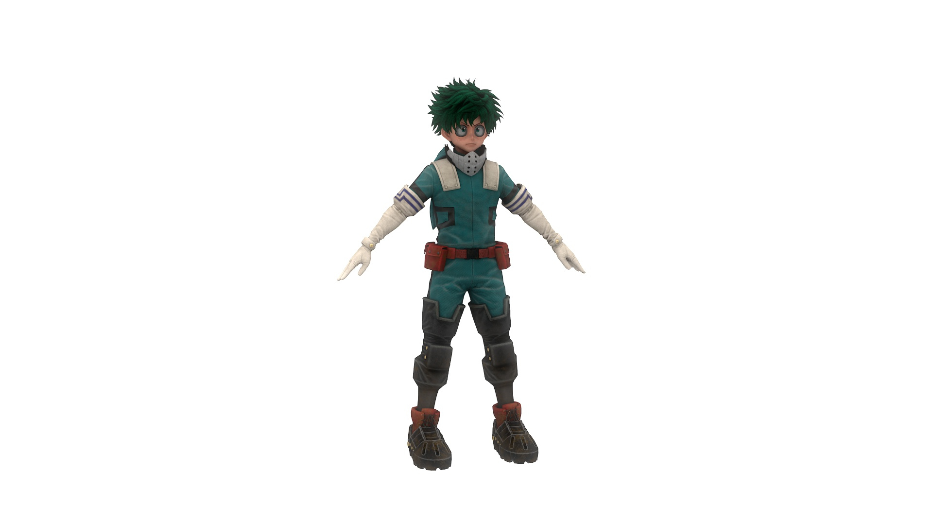 Izuku Midoriya 3D - TurboSquid 1897438