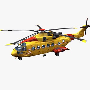 ch-149救援直升机3D模型