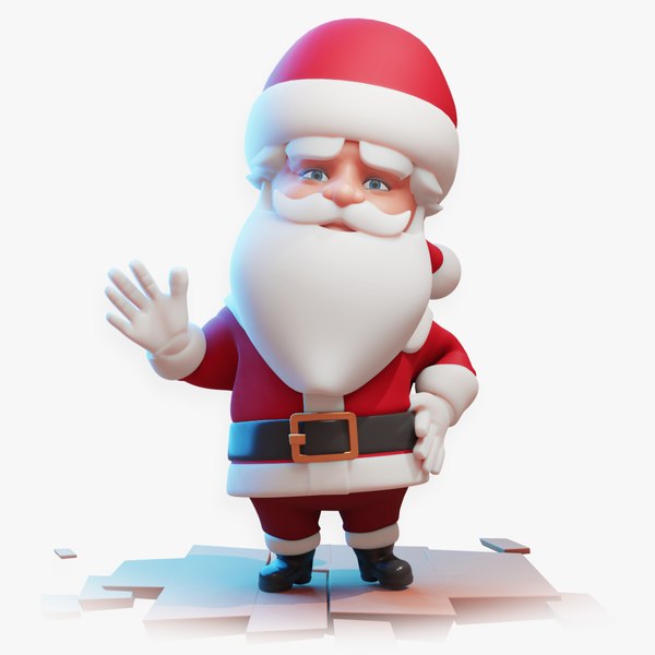 Santa Claus 3D Models for Download | TurboSquid