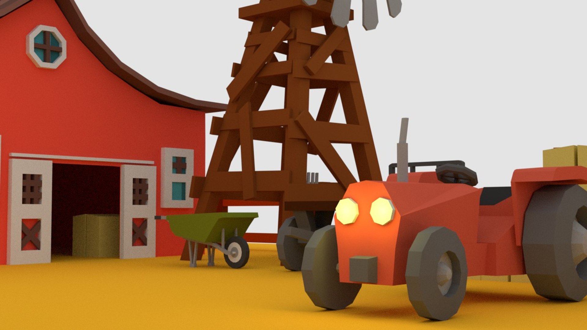 Free 3D Model Farm Pack - TurboSquid 1469993