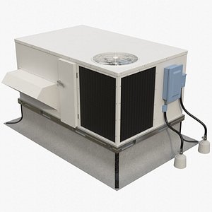 Rooftop AC Unit 6A 3D model