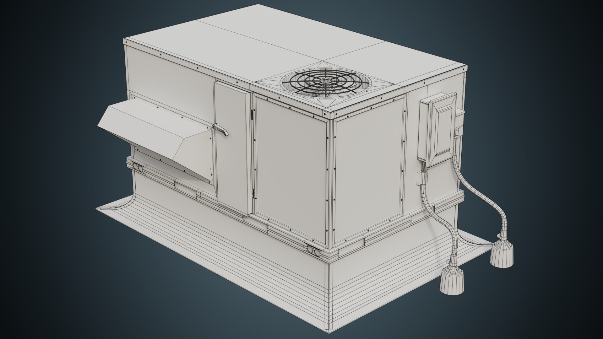 Rooftop AC Unit 6A 3D Model - TurboSquid 2018432