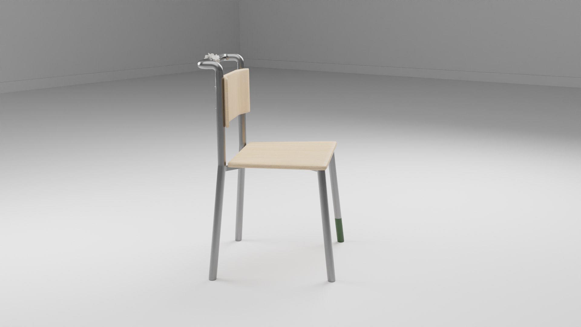 School Chair Model - TurboSquid 2382101