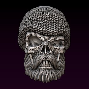 Sailor Skull 3D print