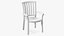 Plastic Armchair White