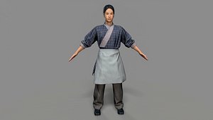 Asian women 3D