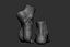 Male foot poses