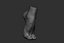 Male foot poses