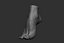 Male foot poses