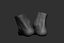 Male foot poses