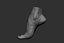 Male foot poses