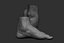 Male foot poses