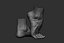 Male foot poses