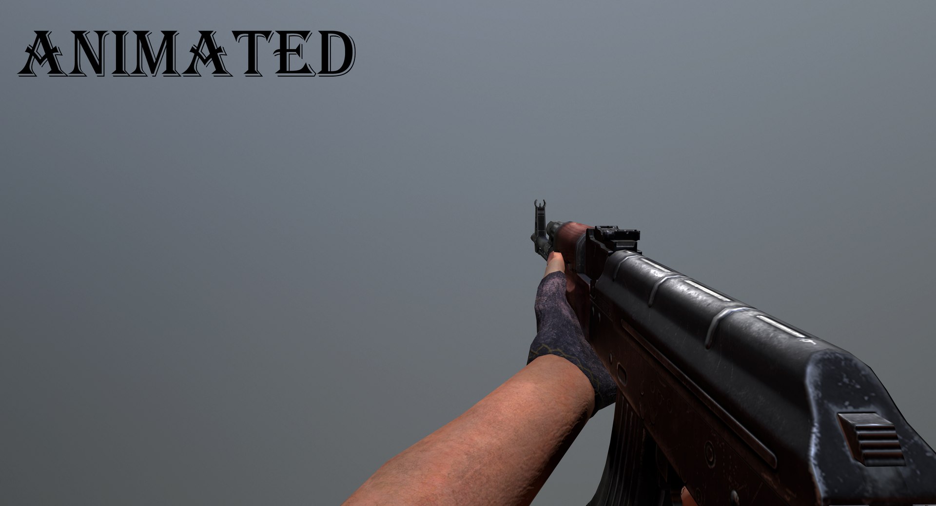 Ak47 Weapon Animation 3D - TurboSquid 1150144