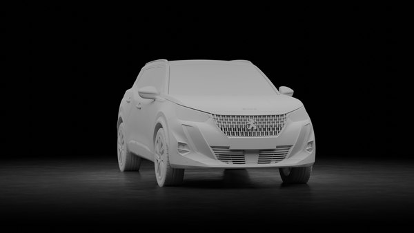 3D model Peugeot 2008 GT 2020