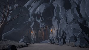 Stylized Dungeons - 3D Low Poly Pack for Unity and Unreal Engine 3D model