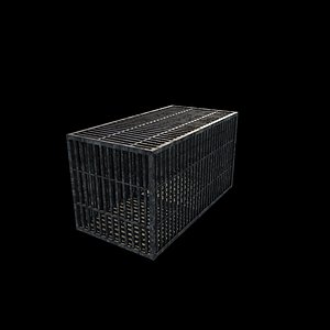 metal cage 3D model 3D model