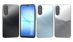 Samsung Galaxy A17 4G All Colors 3D model