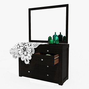 commode mirrore 3D model